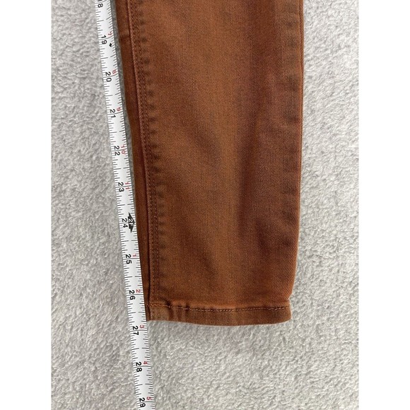 JustBlack Women's Pants Distressed Brown Size 27 Skinny Cotton Blend USA Made - Picture 8 of 14